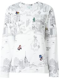 толстовка с принтом  Mira Mikati
