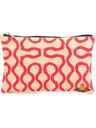 printed clutch bag Vivienne Westwood