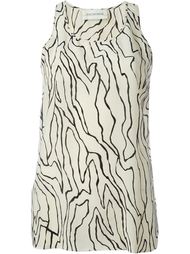 'Hanaon' printed vest top By Malene Birger