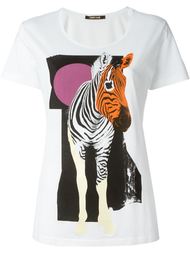 zebra print T-shirt Roberto Cavalli