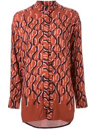 chain print shirt Scanlan Theodore