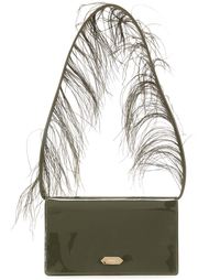 feather handle handbag Nina Ricci