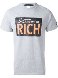 'Sorry We're Rich' T-shirt Joyrich