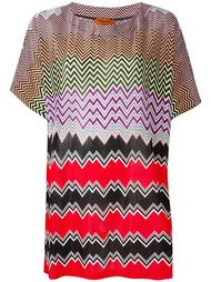 wide fit chevron T-shirt Missoni