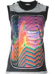 psychedelic print top  Jeremy Scott