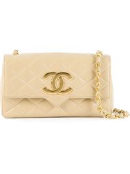 сумка через плечо с бляшкой-логотипом Chanel Vintage