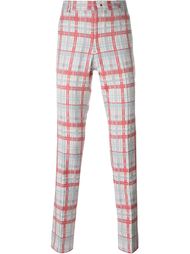 брюки в клетку Thom Browne