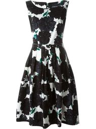 flower print belted dress Samantha Sung