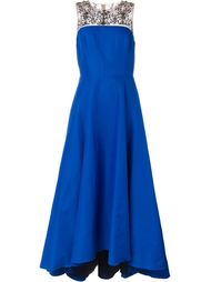 embroidered long dress Marchesa Notte