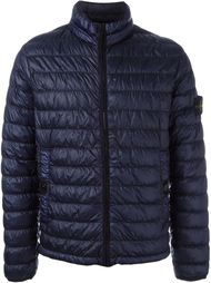 стеганая куртка с логотипом Stone Island