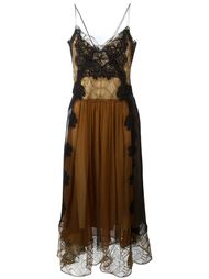 кружевное платье  Alberta Ferretti
