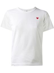 футболка с вышитым сердцем Comme Des Garçons Play