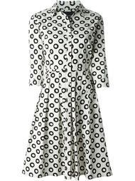 circles print shirt dress Samantha Sung