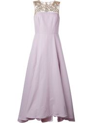 embroidered long dress Marchesa Notte