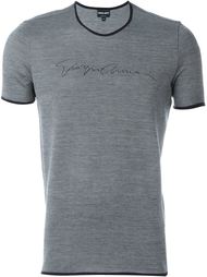 футболка с круглым вырезом  Giorgio Armani