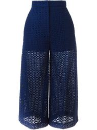 кружевные брюки-палаццо MSGM