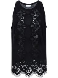 lace insert tank top Chloé