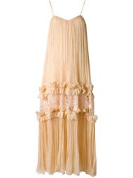 pleated evening dress Maria Lucia Hohan