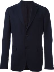 фактурный блейзер с застежкой на одну пуговицу Z Zegna