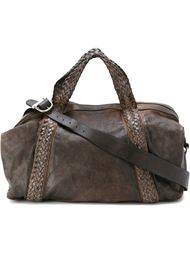 braided handles holdall bag Giorgio Brato