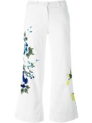 embroidered flare trousers P.A.R.O.S.H.