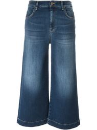 wide-leg cropped jeans 7 For All Mankind