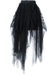 asymmetric tulle skirt Vera Wang