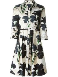 flower print shirt dress Samantha Sung