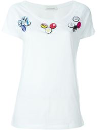 T-shirt with pins Pierre Balmain