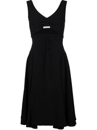 Sleeveless Dress With Cutout and Lace-up Front J.W. Anderson