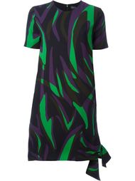 zebra print cady dress Versace