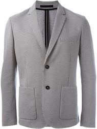 полосатый пиджак с заостренными лацканами Paolo Pecora