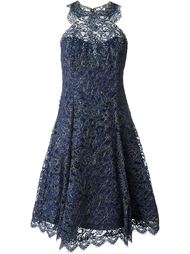 embellished metallic party dress Marchesa Notte