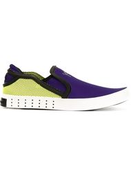 contrast panel slip on sneakers Y-3