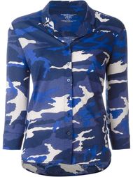 camouflage print shirt Majestic Filatures