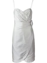 embellished rose party dress Armani Collezioni