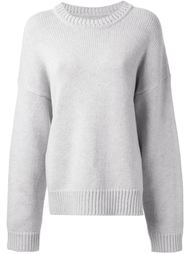 chunky crew neck jumper Bassike