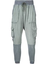 gathered ankle track pants John Elliott