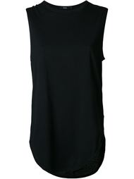 scoop hem tank top Bassike