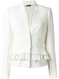 pleated jacket Alexander McQueen