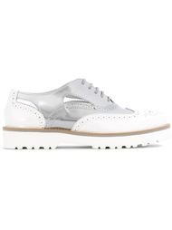 colour block brogues Hogan