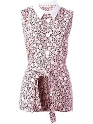 floral sleeveless shirt Marni