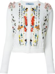кардиган с цветочной аппликацией Blumarine