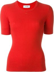 ribbed knitted top Courrèges