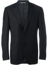 single breasted flap pocket blazer Canali