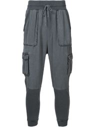 gathered ankle track pants John Elliott