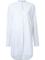 collar band striped shirt Bassike