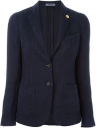 flower detail classic blazer Lardini