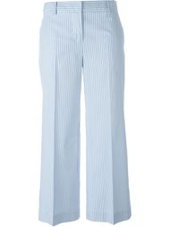 cropped striped trousers Blumarine