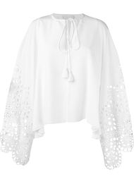 perforated sleeve top Chloé